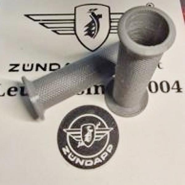 Zündapp R & RS 50 Roller Griffgummis Handschaltung 2 x 561-17.314 TPU Grau